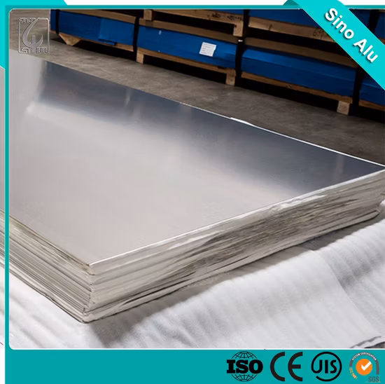 Fireproof Aluminum Panel/Sheet Solid Color Metallic Silver