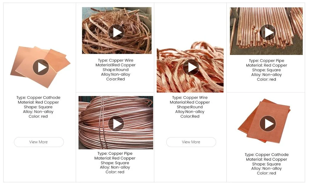 Hot Sale Scrap Copepr Wire 99.9% Cu From China Copper Wire Scrap